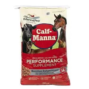Manna Pro Calf-Manna Livestock Supplement 50 Lbs