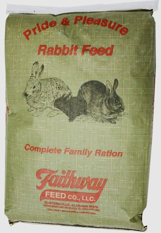 Pride N' Pleasure Rabbit Feed 25 Lbs