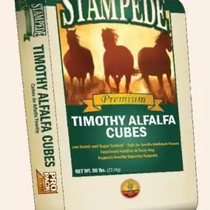Stampede Alfalfa Timothy Cubes 50 Lbs