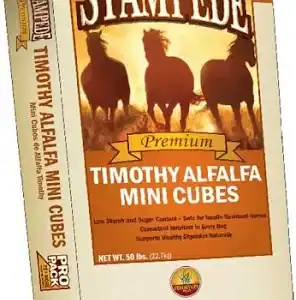 Stampede Alfalfa Timothy Mini Cubes 50 Lbs