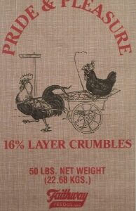 P & P 16% Layer Crumbles